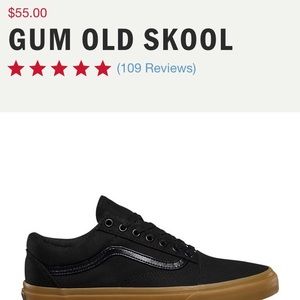 NEVER WORN Men’s Classic Old Skool Black Vans